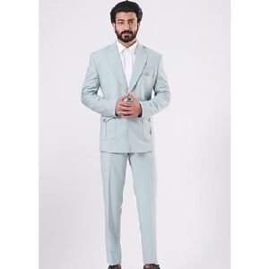 Light Gray Men Suit