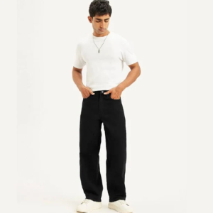 Men’s Baggy Fit Mid Rise Jeans