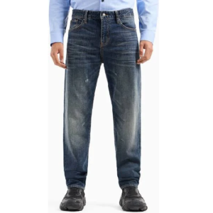 J13 Slim Fit Dark to Medium Wash Jeans For Men