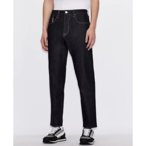 Men  Lennox Black Baggy Fit Jeans