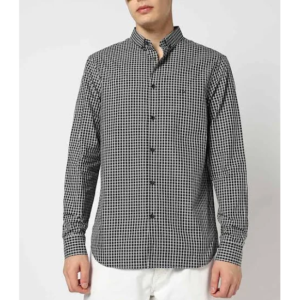 Men Geometric Print Loose Fit Shirt For Men