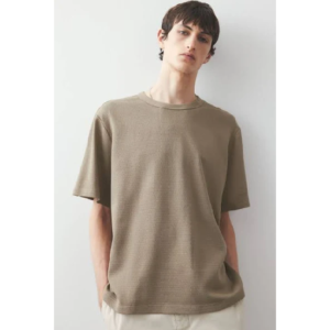 Men Slim Fit Round-Neck Cotton T-Shirt For Men